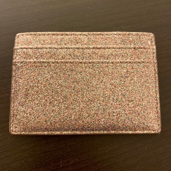 *BRAND NEW* Kate Spade Glitter Card Holder Wallet - Picture 3 of 4